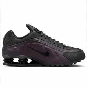 Nike Black and Dark Purple Athletic Shoes